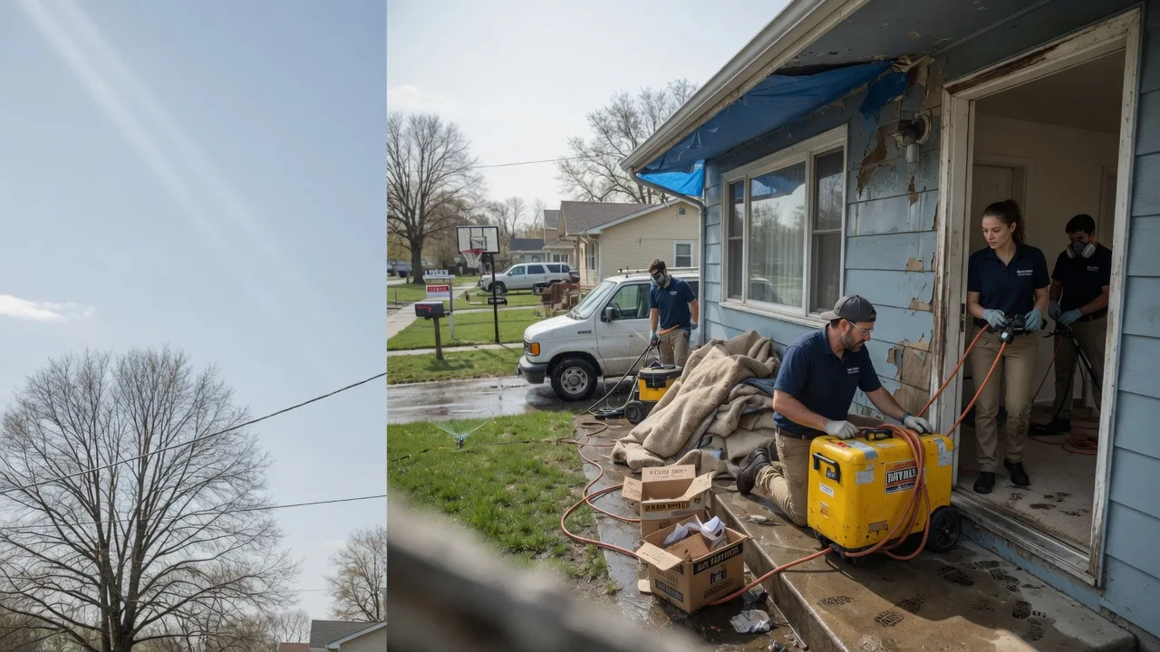 Basement Flood Cleanup in Beloit, WI near me